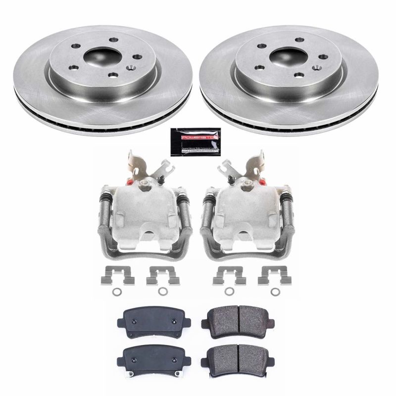 Power Stop 12-16 Buick LaCrosse Rear Autospecialty Kit w/Calipers Brake Kits - OE PowerStop