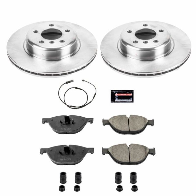 Power Stop 12-13 BMW 528i Front Autospecialty Brake Kit Brake Kits - OE PowerStop