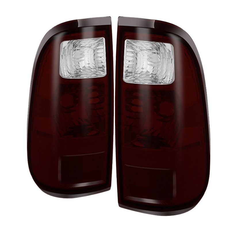 xTune Ford F250/F350/F450/F550 Superduty 08-15 OEM Style Tail Lights -Red Smoked ALT-JH-FS08-OE-RSM Tail Lights SPYDER