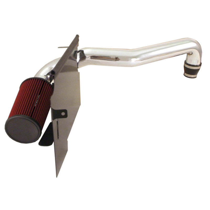 Spectre 97-02 Jeep Wrangler L4-2.5L F/I Air Intake Kit - Polished w/Red Filter Cold Air Intakes Spectre