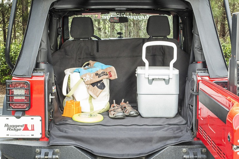 Rugged Ridge C3 Cargo Cover W/O Subwoofer 07-18 Jeep Wrangler JK 2 Door Car Covers Rugged Ridge