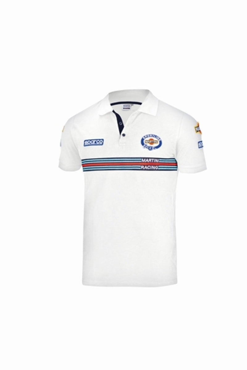 Sparco Polo Replica Martini-Racing XS White Shirts SPARCO