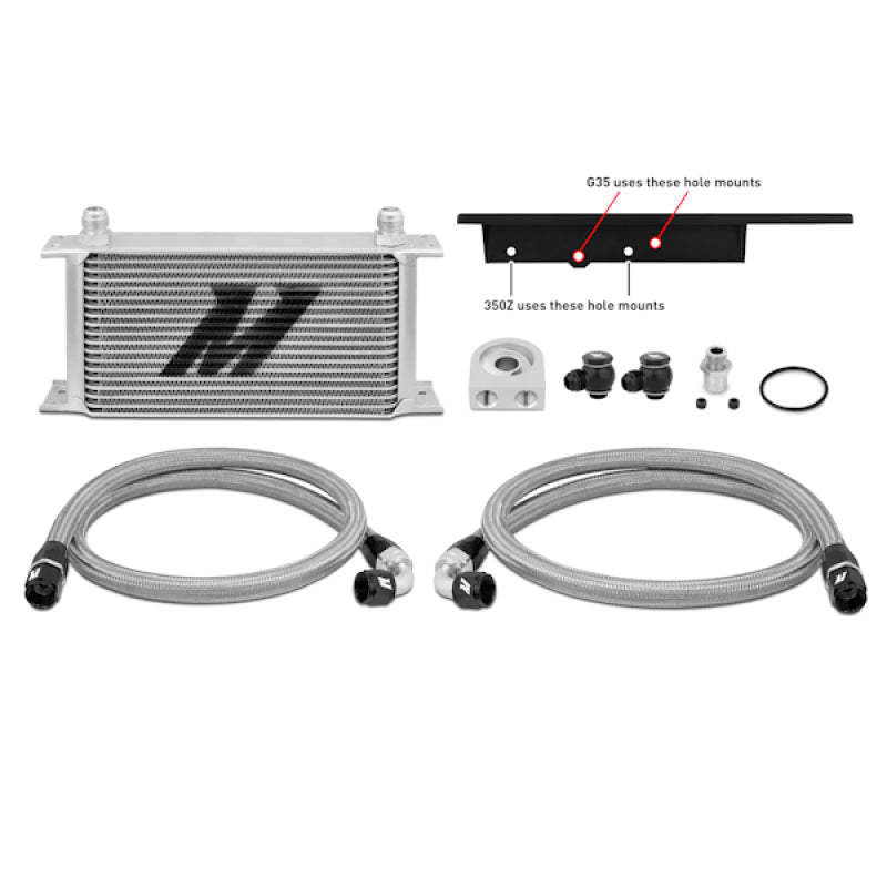 Mishimoto 03-09 Nissan 350Z / 03-07 Infiniti G35 (Coupe Only) Oil Cooler Kit Oil Coolers Mishimoto