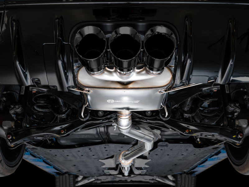 AWE Tuning 2023 Honda Civic Type R FL5 Touring Edition Exhaust w/ Triple Diamond Black Tips Catback AWE Tuning
