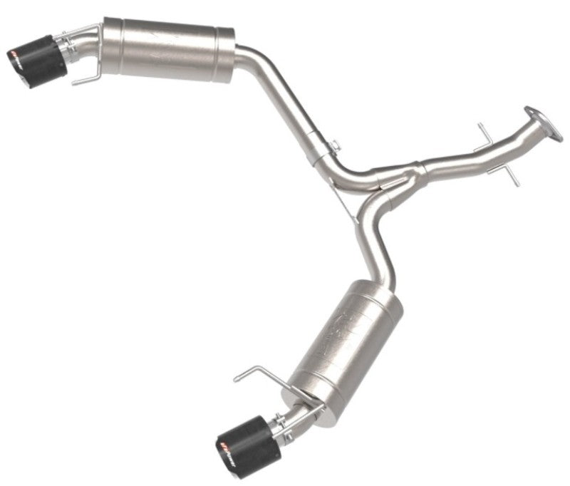 aFe POWER Takeda 06-13 Lexus IS250/IS350 SS Axle-Back Exhaust w/ Carbon Tips Axle Back aFe