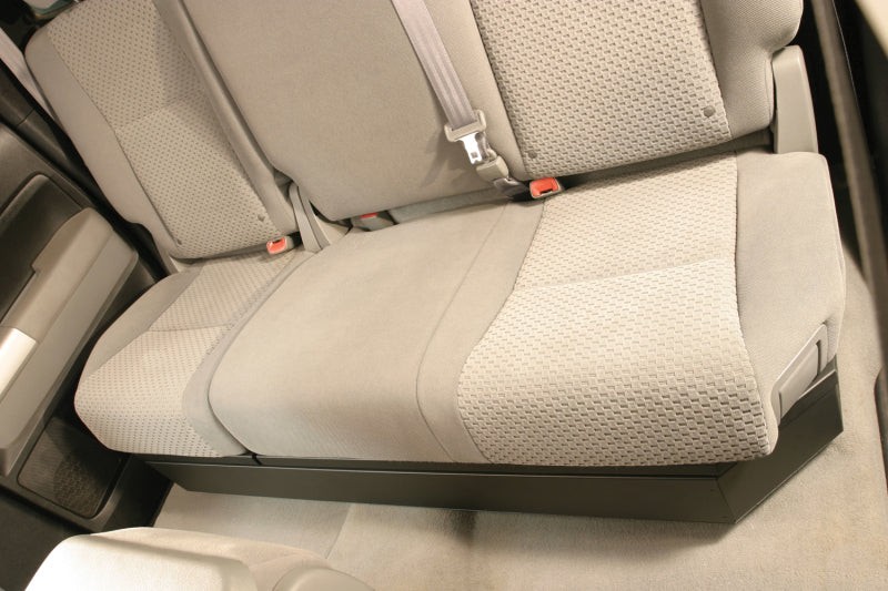 Tuffy 07-21 Toyota Tundra Double Cab Underseat Lockbox W/ Combo Lock Cargo Boxes & Bags Tuffy Products