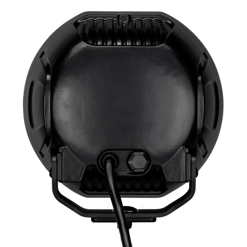 Go Rhino Xplor Blackout Series Maxline LED Hi/Low Beam w/Multi DRL (Surface Mount) 7in. - Blk Light Bars & Cubes Go Rhino