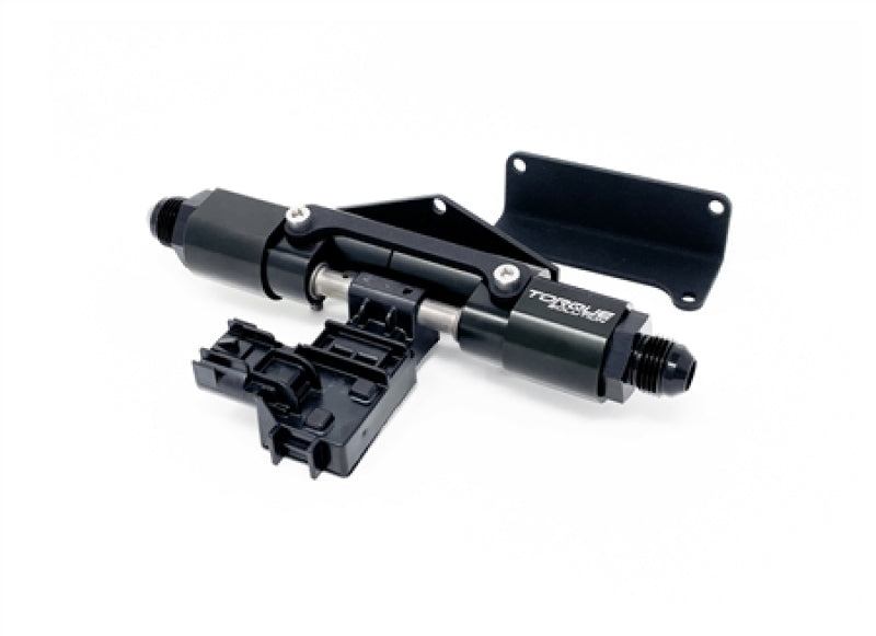 Torque Solution Billet Dual Pass Flex Fuel Sensor Bracket Flex Fuel Kit Torque Solution