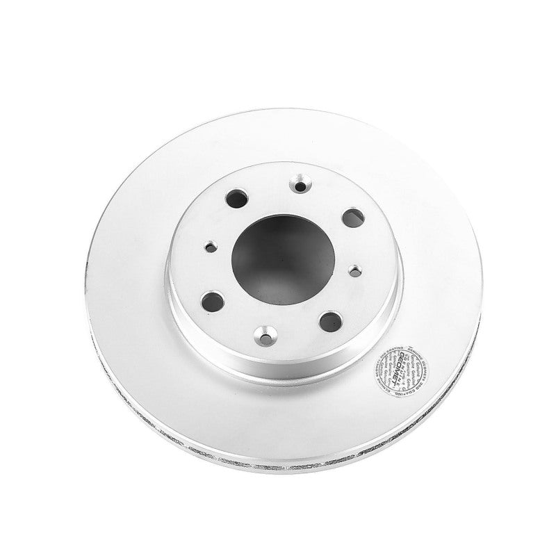 Power Stop 90-00 Honda Civic Front Evolution Geomet Coated Rotor Brake Rotors - OE - Cryo PowerStop