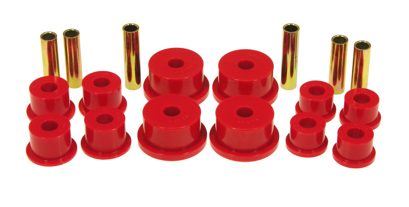 Prothane 84-99 Jeep Cherokee / Commander Spring & Shackle Bushings - Red Bushing Kits Prothane