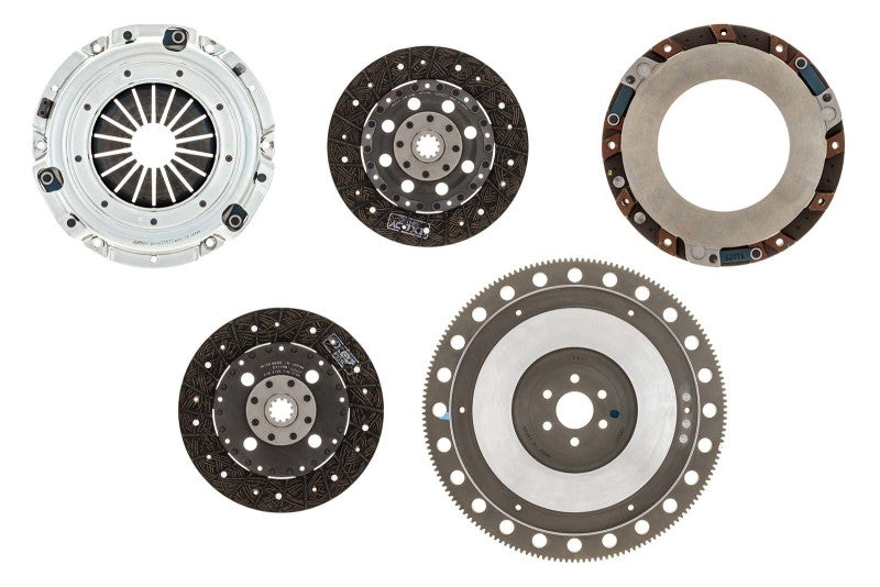 Exedy 1996-10 Mustang 4.6L Organic 10 Teeth 6 Bolt Twin Disc Clutch Clutch Kits - Multi Exedy