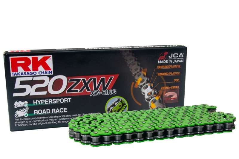 RK Chain MM520ZXW-170L XW-Ring - Green Chains RK Chain