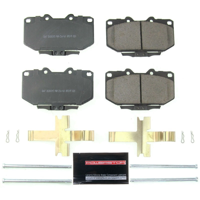 Power Stop 89-96 Nissan 300ZX Front Z23 Evolution Sport Brake Pads w/Hardware Brake Pads - Performance PowerStop