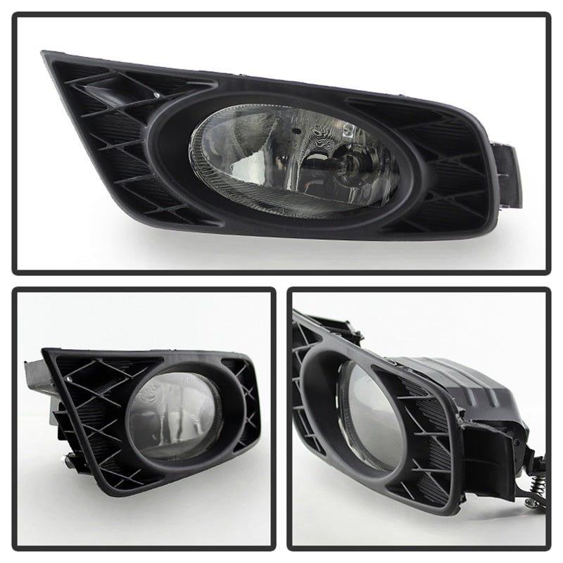 Spyder Honda Odyssey 08-10 OEM Fog Lights W/Switch- Smoked FL-CL-HODY08-SM Fog Lights SPYDER