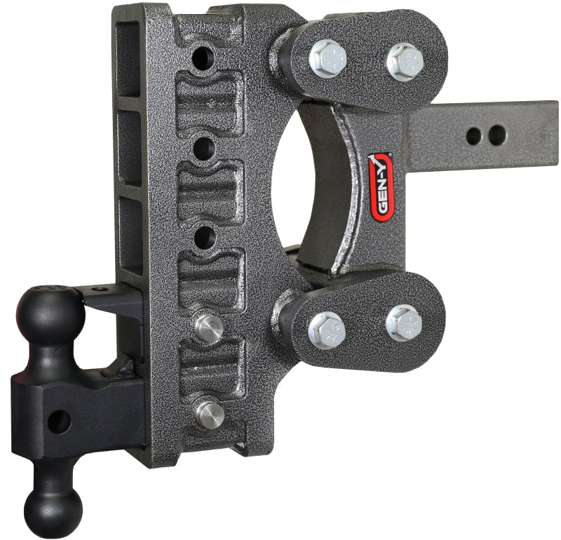 Gen-Y The Boss Torsion-Flex 2.5in Shank 9in Drop 32K Hitch w/GH-0161 Dual-Ball/GH-0162 Pintle Lock Hitch Receivers GEN-Y Hitch