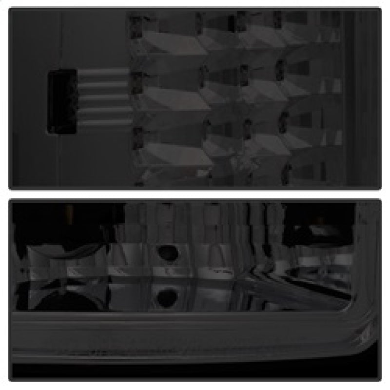 Spyder GMC Sierra 07-13 (Not fit 3500 Dually 4 Rear Wheels)LED Tail Lights Smoke ALT-YD-GS07-LED-SM Tail Lights SPYDER