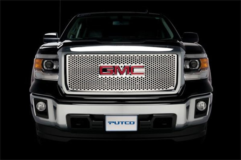 Putco 14-15 GMC Sierra LD - All Terrain Model Only Punch Stainless Steel Grilles Grilles Putco