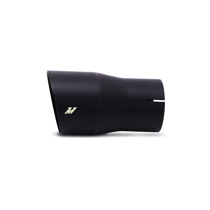 Mishimoto Clamp-On Single Wall Exhaust Tip 5in Outlet - Black Turbo Inlets Mishimoto