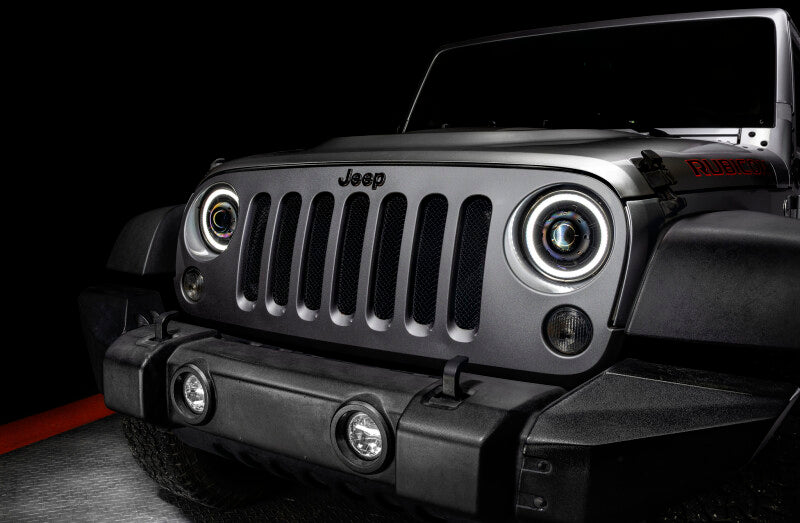 Oracle Oculus 7in Bi-LED Projector Headlights for Jeep Wrangler JK - 6000K Headlights ORACLE Lighting