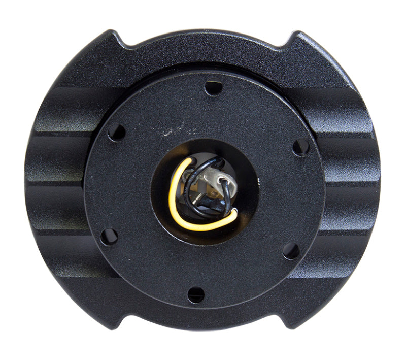 NRG Quick Release Kit Gen 2.5 - Black / Black Ring w/Finger Grooves Quick Release Adapters NRG