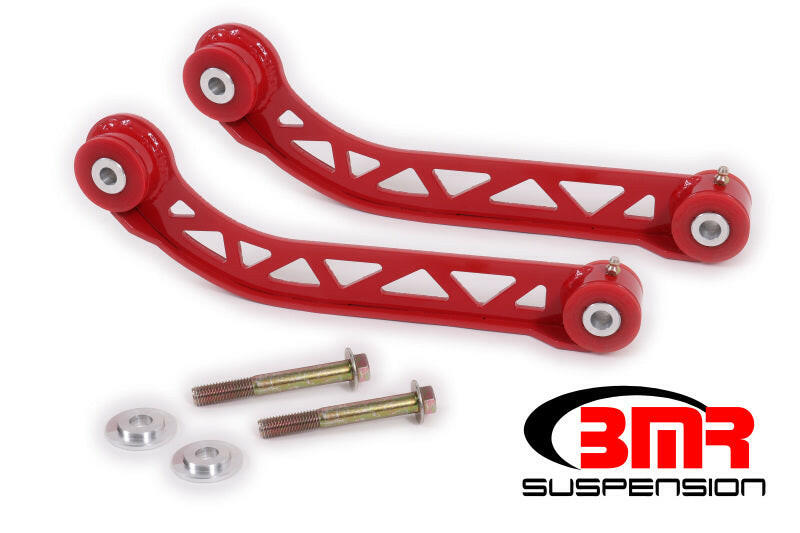 BMR 08-17 Challenger Non-Adj. Upper Control Arms (Polyurethane) - Red Control Arms BMR Suspension