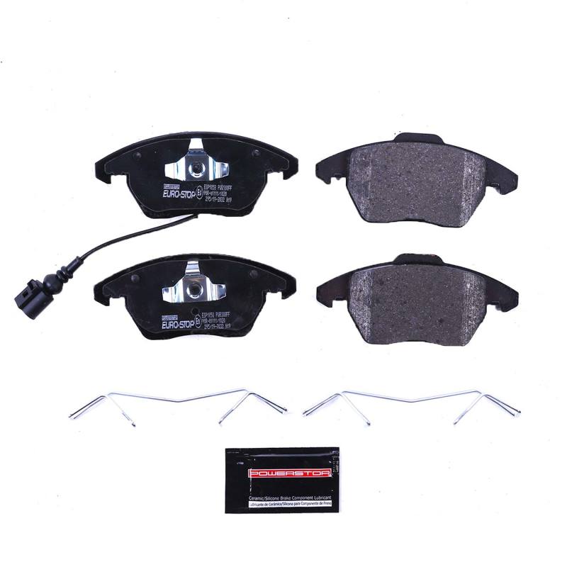 Power Stop 17-18 Volkswagen Tiguan Limited Euro-Stop ECE-R90 Rear Brake Pads Brake Pads - OE PowerStop