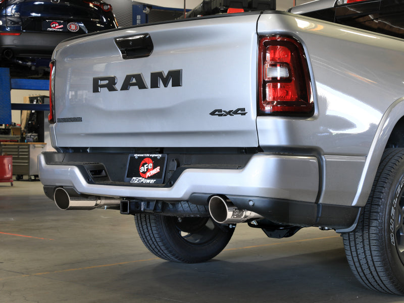 aFe Vulcan Series Cat-Back Exhaust System RAM 1500 2025 V6-3.0L (tt)- Polished Tips Catback aFe