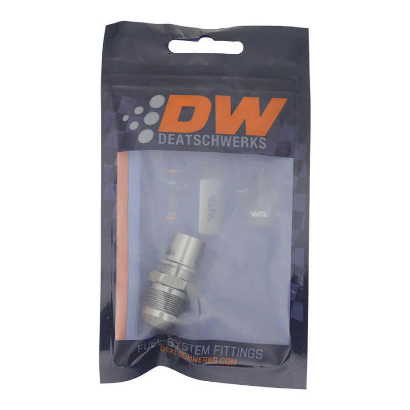 DeatschWerks 8AN Male Flare to Toyota Module Quick Connect - Anodized DW Titanium Fuel Components Misc DeatschWerks