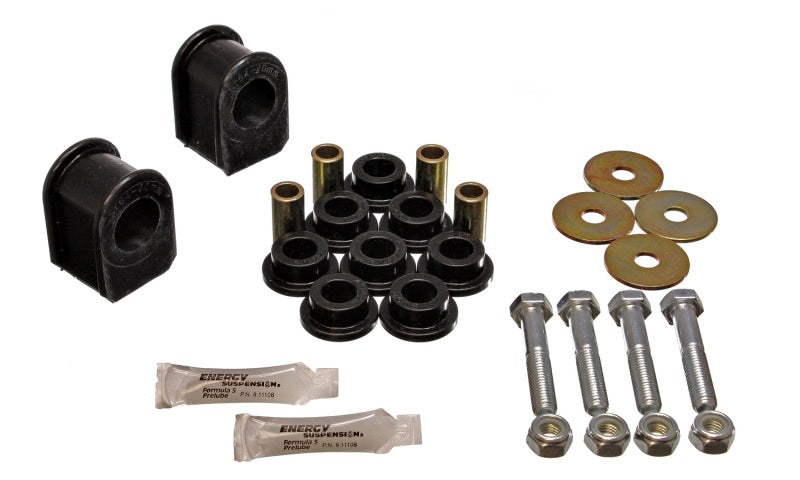 Energy Suspension 99-04 Ford F-250 4WD Black 30mm Rear Sway Bar Bushing Set Bushing Kits Energy Suspension