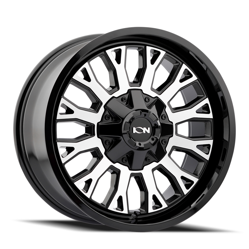 ION Type 152 20x9 / 8x180 BP / 0mm Offset / 124.1mm Hub Black/Machined Wheel Wheels - Cast ION Wheels