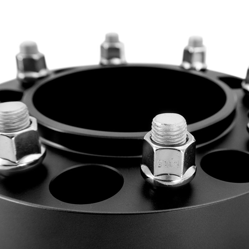 Mishimoto Wheel Spacers 8x180 124.1 50 M14 Black Wheel Spacers & Adapters Mishimoto
