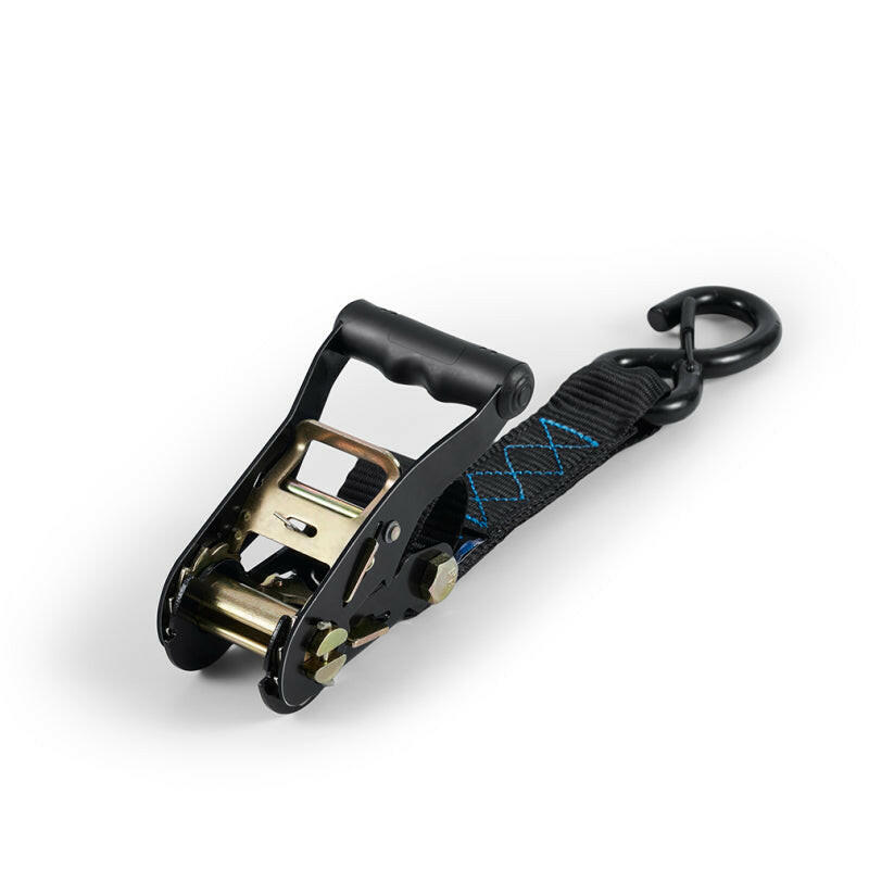 Borne Off-Road Heavy-Duty Ratchet Tie-Down Kit (4-Pack) - Black Cargo Tie-Downs Borne Off-Road