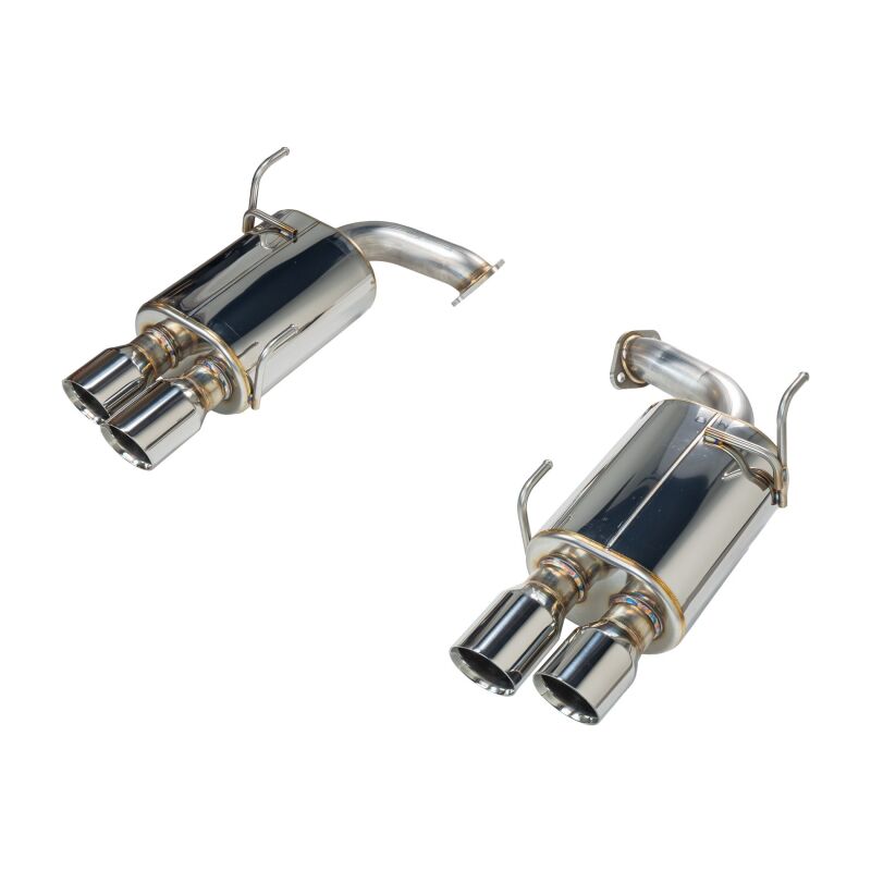 Remark 2022+ Subaru WRX VB Axle Back Exhaust w/Burnt Stainless Steel Dual Wall Tip Axle Back Remark