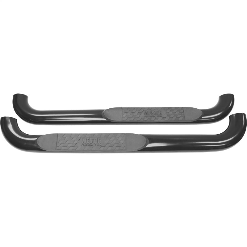 Westin 2015-2018 Ford F-150 Reg Cab Platinum 4 Oval Nerf Step Bars - SS Nerf Bars Westin