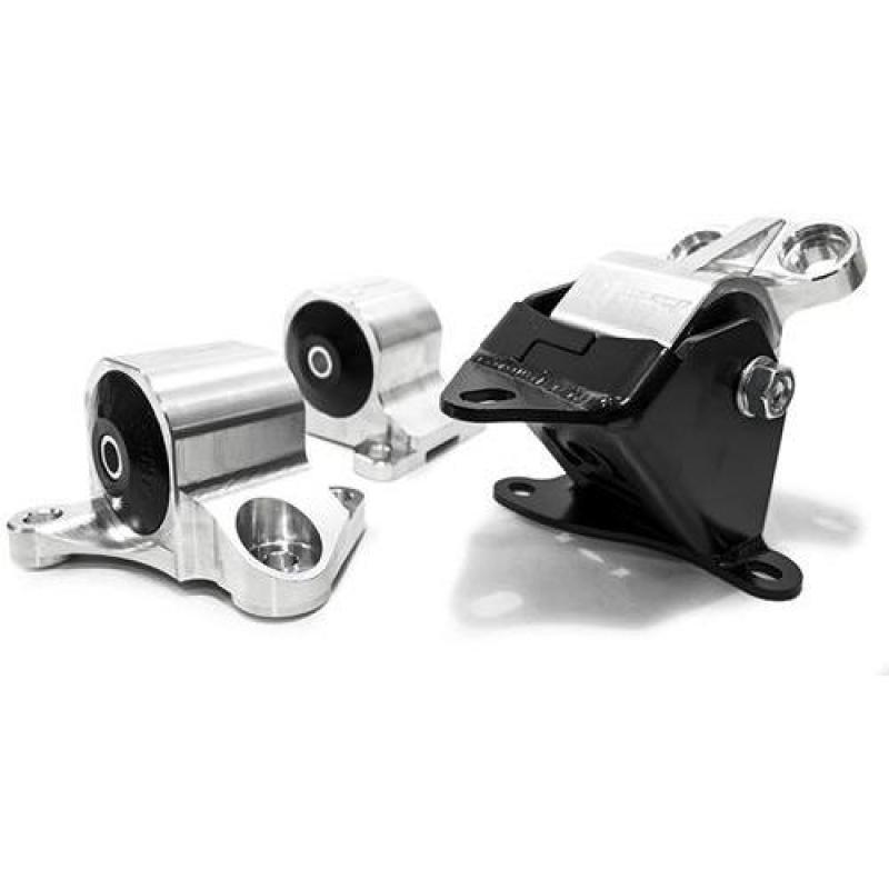 Innovative 96-00 Civic B/D Series Silver Aluminum Mounts 95A Bushings (2 Bolt) Engine Mounts Innovative Mounts