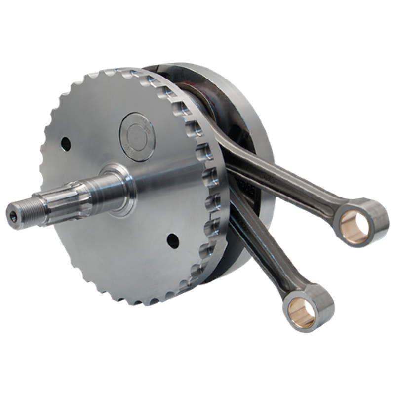 S&S Cycle 00-06 BT 4-5/8in Stroke Flywheel Assembly w/o Sprocket Shaft Bearing Race Flywheels S&S Cycle