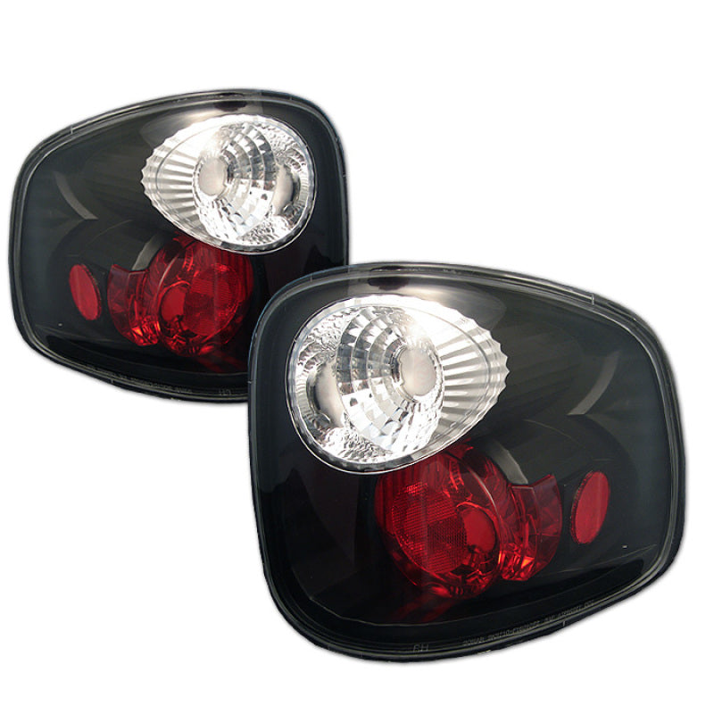 Spyder Ford F150 Flareside 01-03 (Not Fit Supercrew)Euro Style Tail Lights Black ALT-YD-FF15001FS-BK Tail Lights SPYDER