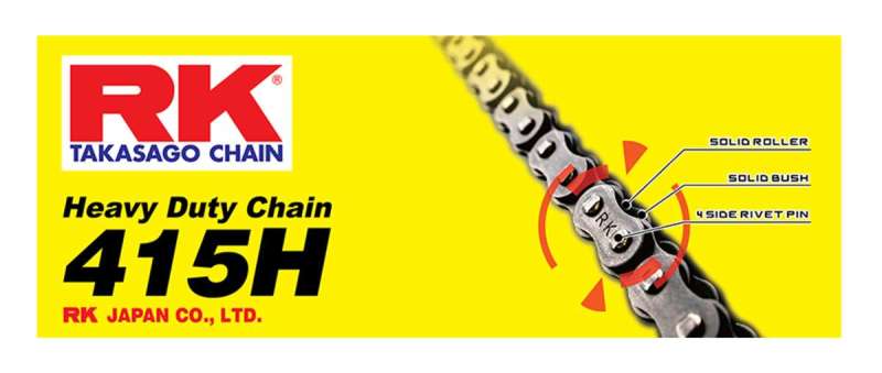 RK Chain RK-M 415H-120L - Natural Chains RK Chain