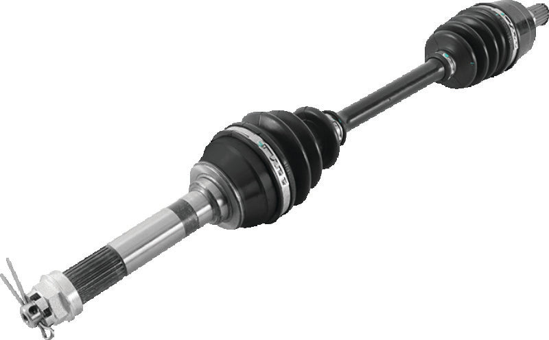 QuadBoss 18-21 Kawasaki KAF400 Mule SX Front Left Side Rugged Axle Axles QuadBoss