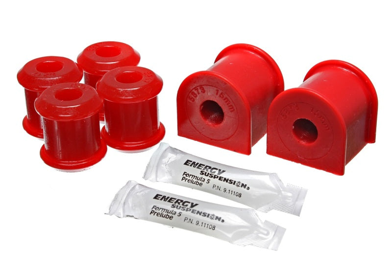 Energy Suspension 00-04 Dodge Dakota 4WD / 00-03 Durango 4WD Red 15mm Rear Sway Bar Bushing Set Bushing Kits Energy Suspension