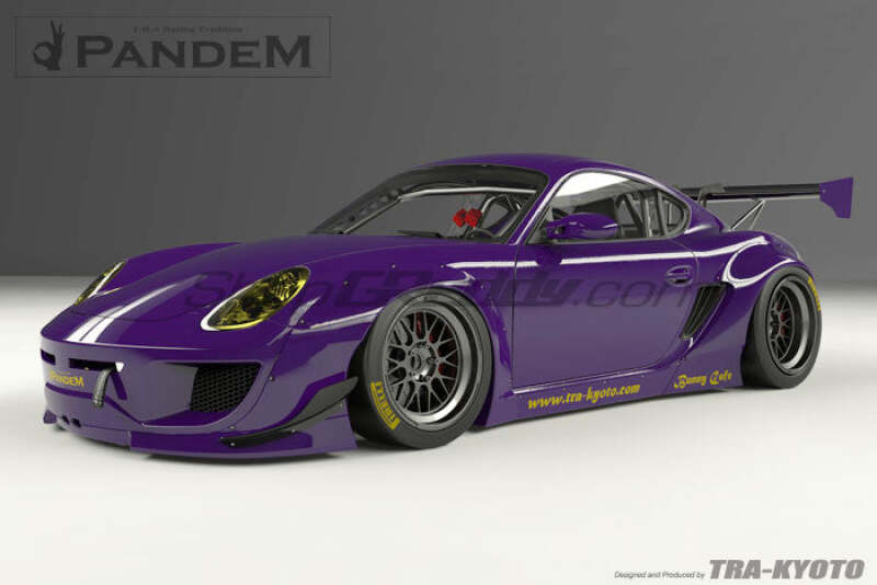 GReddy Pandem RB 09-12 Porsche Cayman Complete Wide Body Aero Kit WITH WING (Special Order) Body Kits GReddy