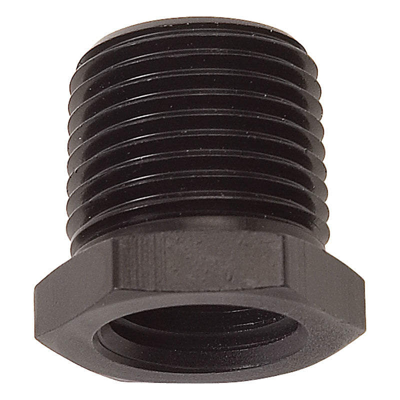 Russell Performance 3/8in Male to 1/4in Female Pipe Bushing Reducer (Black) Fittings Russell