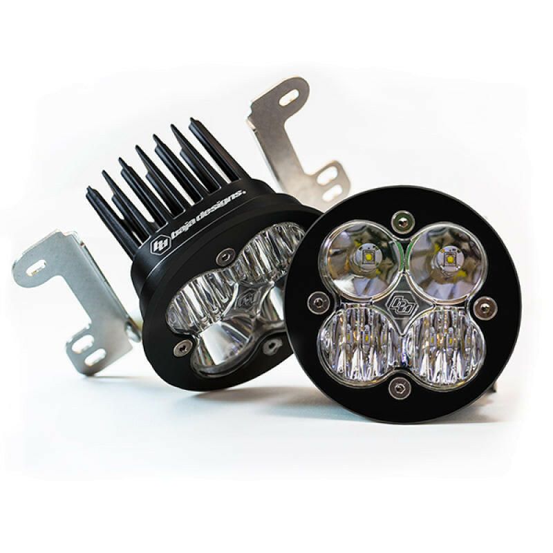 Baja Designs 07-17 Jeep Wrangler JK Squadron R Sport Fog Pocket Kit Fog Lights Baja Designs