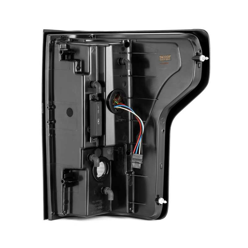 AlphaRex 15-17 Ford F-150 (Excl Models w/Blind Spot Sensor) PRO-Series LED Tail Lights Red Smoke Tail Lights AlphaRex