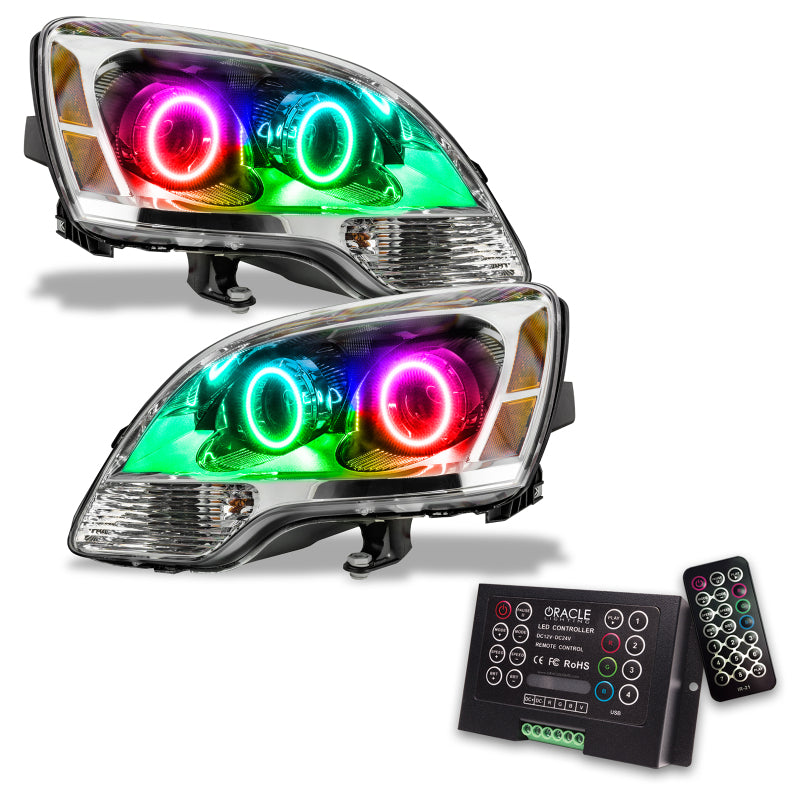 Oracle 08-12 GMC Acadia SMD HL - 2nd Design - Halogen - ColorSHIFT w/ 2.0 Controller Headlights ORACLE Lighting