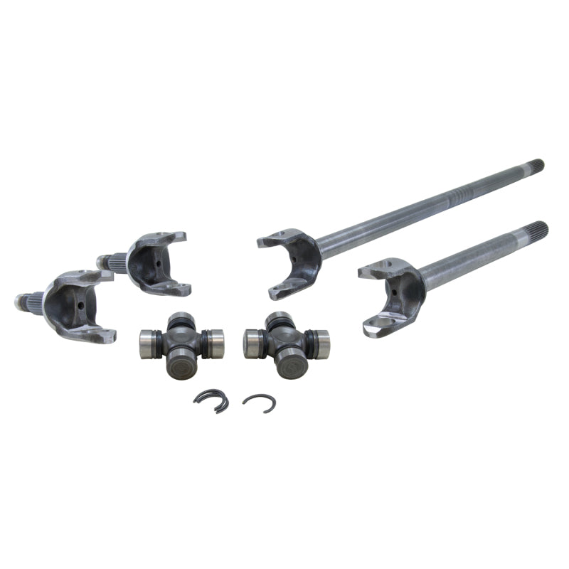 Yukon Gear Front 4340 Chromoly Axle Kit For Jeep JK non-Rubicon Dana 30 Front w/1350 (7166) Joints Axles Yukon Gear & Axle