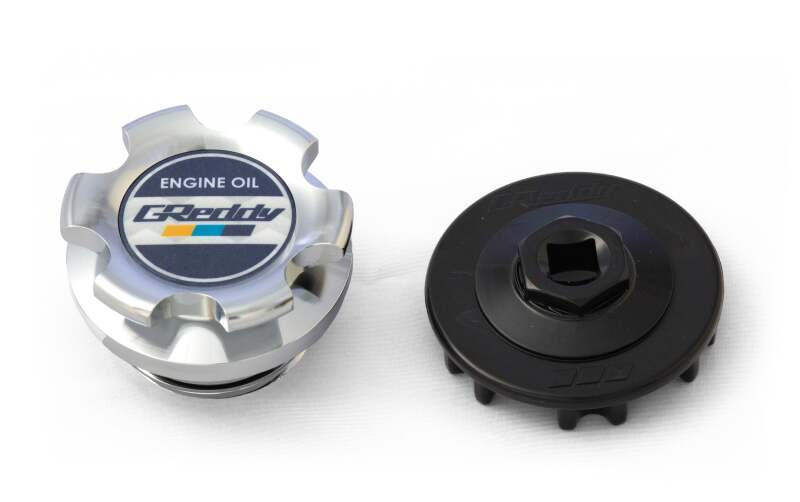 GReddy Type-B Oil Filler Cap Honda - Chrome Oil Caps GReddy