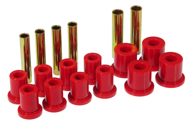 Prothane 71-87 GM K10-30 4wd Front Spring Bushings - Red Bushing Kits Prothane