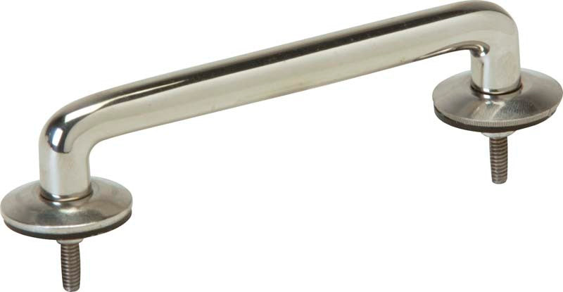 Kentrol 97-18 Jeep Wrangler TJ/JK Footman Loop - Polished Silver Hardware - Singles Kentrol