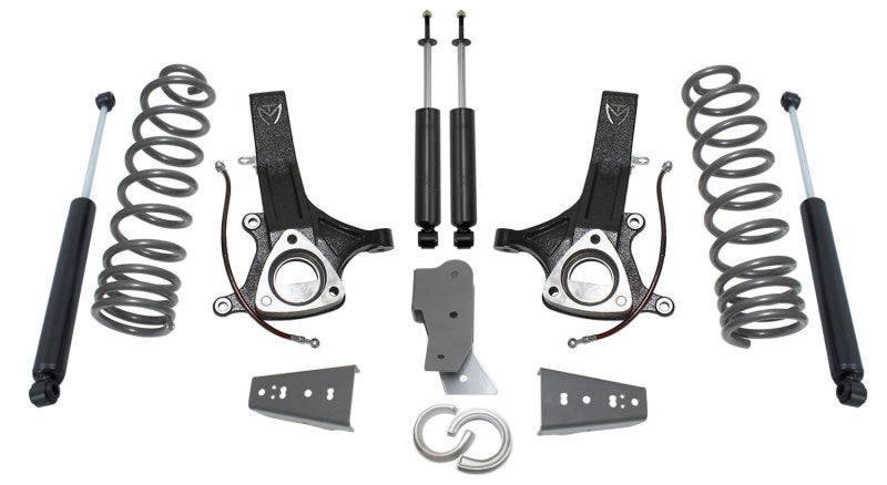MaxTrac 09-18 RAM 1500 2WD V6 Gas 6.5in/4.5in MaxPro Spindle Lift Kit w/MaxTrac Shocks Steering Knuckles & Spindles Maxtrac